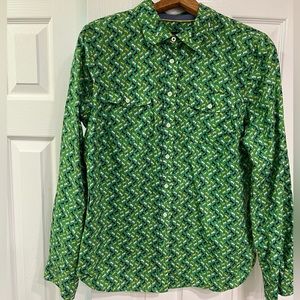 Talbots Womens Shirt - Long Sleeve Button Up - Size 12